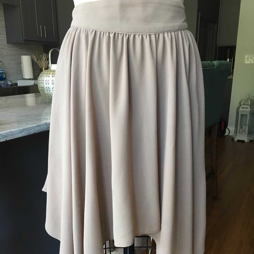 Staring at Stars High Low Flowy Skirt